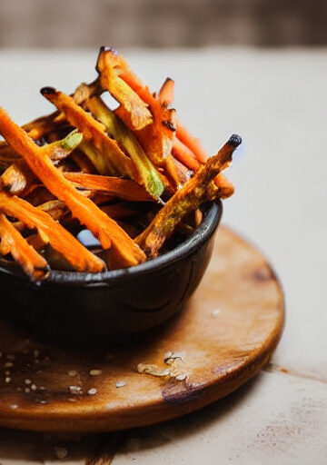 Papas Fritas Crujientes de Batata en Airfryer