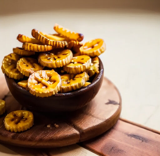 Chips de Plátano Maduro en Freidora sin Aceite