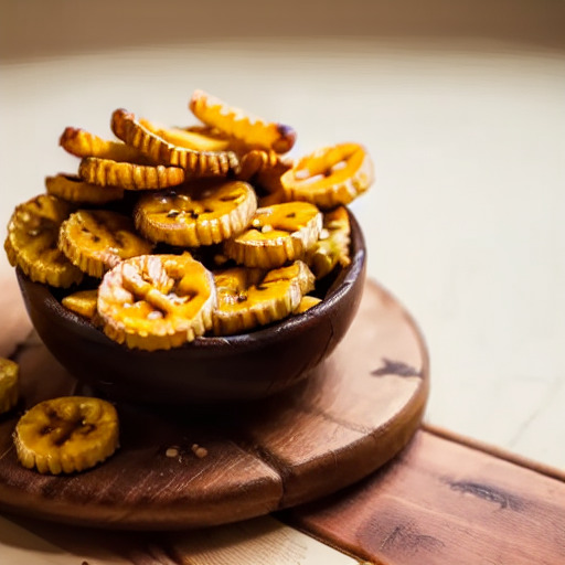 Receta vegana de Chips de Plátano Maduro en Freidora sin Aceite