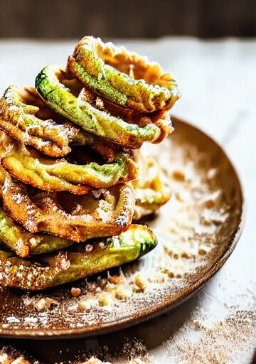 Churros de Calabaza al Horno en Airfryer