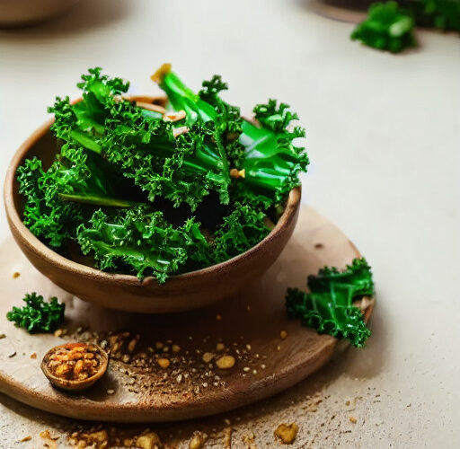 Chips de Kale con Sazonador en Airfryer