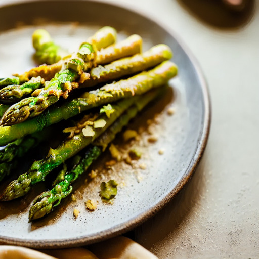 Receta vegana de Espárragos Empanizados en Freidora sin Aceite