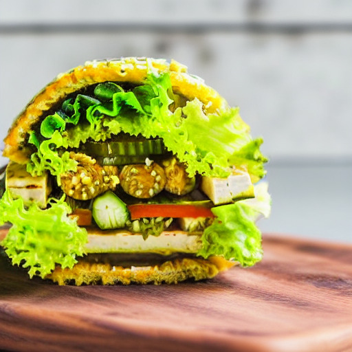 Receta vegana de Rollitos de Lechuga con Tofu y Vegetales en Airfryer