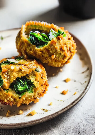 Croquetas de Quinoa y Espinacas en Airfryer
