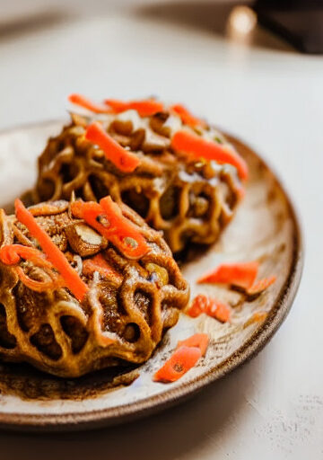 Bolitas de Trigo Sarraceno y Zanahoria en Freidora de Aire
