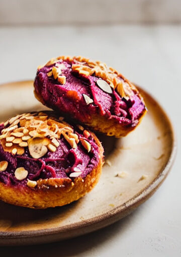 Bollos de Lentejas y Remolacha en Freidora sin Aceite