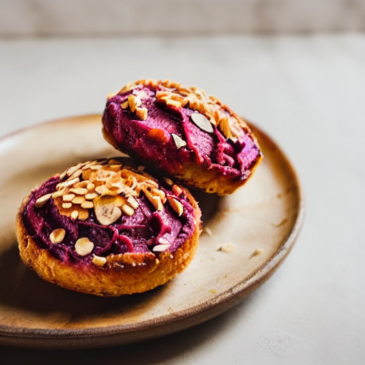 Receta vegana de Bollos de Lentejas y Remolacha en Freidora sin Aceite