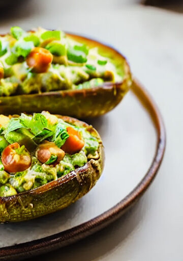 Patatas Rellenas de Guacamole en Freidora de Aire