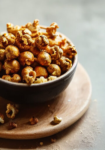 Palomitas de Garbanzos con Especias en Airfryer