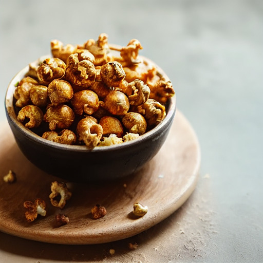 Receta vegana de Palomitas de Garbanzos con Especias en Airfryer