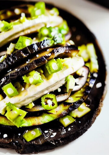 Tacos de Portobello Marinados en Airfryer