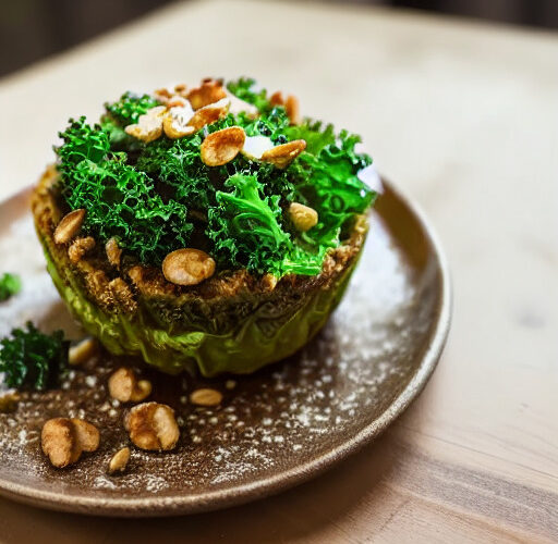 Crujientes de Col Rizada en Freidora sin Aceite