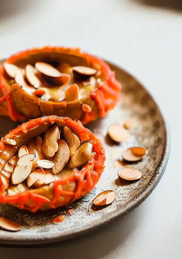 Bolitas de Almendra y Zanahoria en Airfryer
