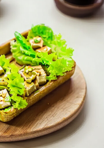 Rollitos de Lechuga con Tofu y Menta en Airfryer