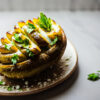 Patatas Hasselback con Hierbas en Freidora de Aire