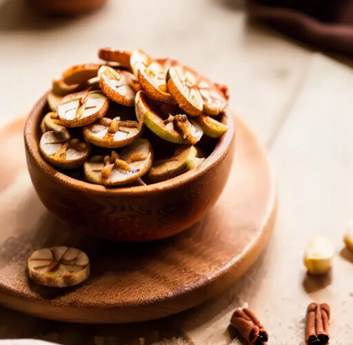 Chips de Manzana y Canela en Freidora de Aire