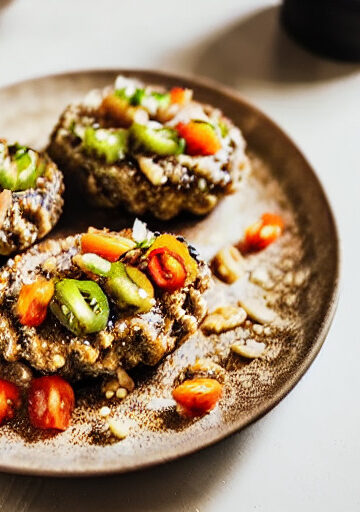 Bolitas de Quinoa y Pimiento en Freidora de Aire