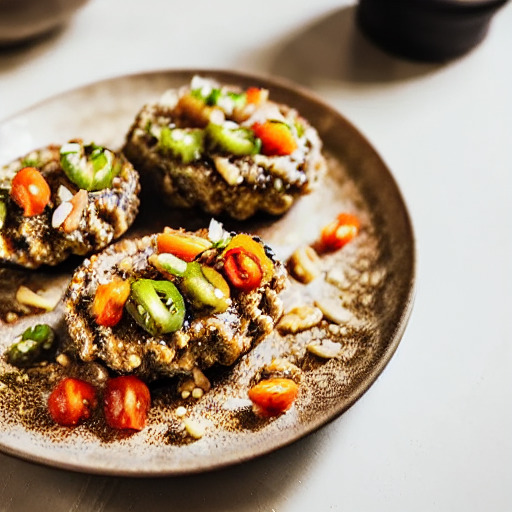 Receta vegana de Bolitas de Quinoa y Pimiento en Freidora de Aire